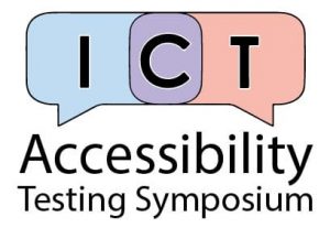 ICT Accessibility Testing Symposium logo