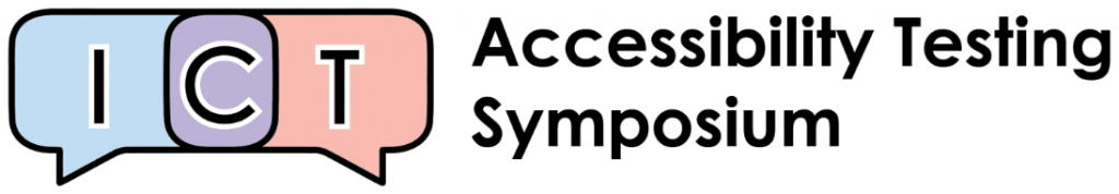 ICT Accessibility Testing Symposium logo